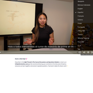 Anime Mastery Online Course